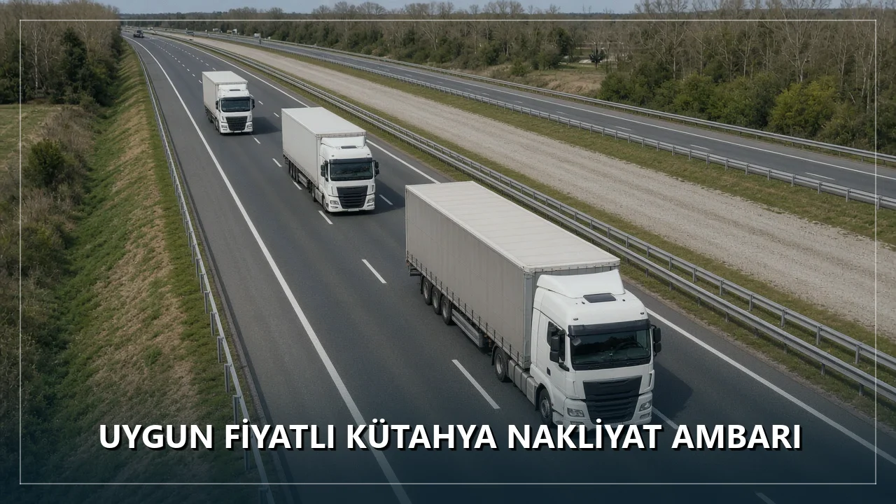 Kütahya Adresten Adrese Nakliye Planlama